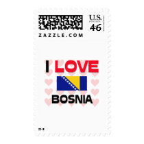I Love Bosnia postage