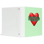 I Love Boston binders