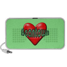 I Love Boston Mp3 Speakers