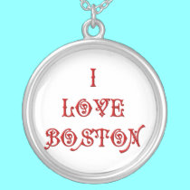 I love Boston necklaces by Artists4God I love Boston necklaces