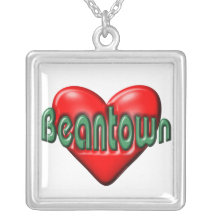 I Love Boston Necklace