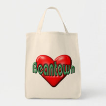 I Love Boston Tote Bag