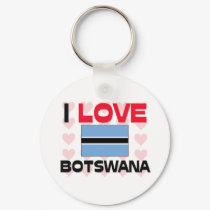 I Love Botswana keychains by tshirtshirts I Love Botswana keychains