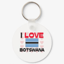I Love Botswana keychains by tshirtshirts I Love Botswana keychains