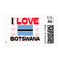 I Love Botswana postage