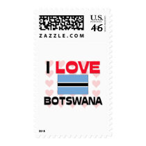 I Love Botswana postage