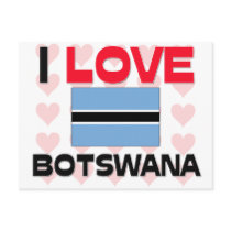I Love Botswana postcards