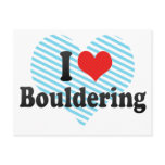 I Love Bouldering Postcard