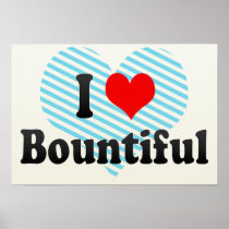 I Love Bountiful, United States Poster