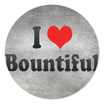 I Love Bountiful, United States Sticker