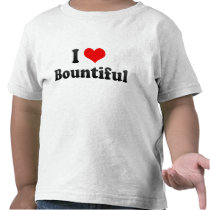 I Love Bountiful, United States Tee Shirts