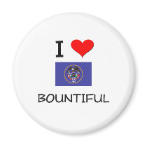 I Love Bountiful Utah Magnets