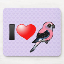 I Love Bourkies Mouse Pad