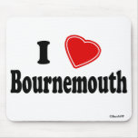 I Love Bournemouth mousepads