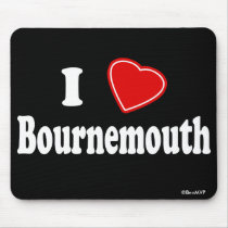 I Love Bournemouth Mousepad