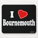I Love Bournemouth mousepads