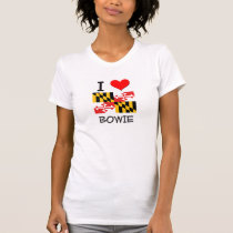 I Love Bowie Maryland T Shirt