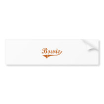 I Love Bowie Texas Bumper Sticker