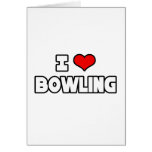 I Love Bowling cards