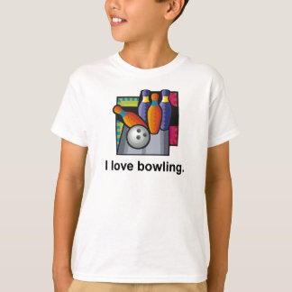 Kids Bowling T-Shirts | Zazzle