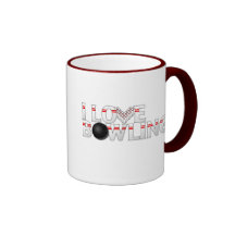 I Love Bowling Mug