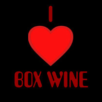 I Love BOX WINE T-shirt