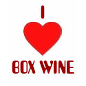 I Love BOX WINE T-shirt