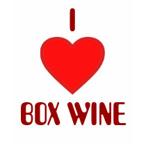 I Love BOX WINE T-shirt