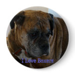 I Love Boxers Button I Love Boxers Button
