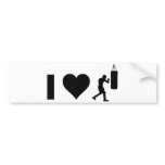 I Love Boxing Bumper Stickers