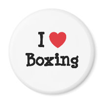 I love Boxing heart custom personalized magnets by funnycustomtshirts I love Boxing heart custom personalized magnets