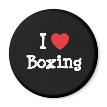 I love Boxing heart custom personalized magnets by funnycustomtshirts I love Boxing heart custom personalized magnets