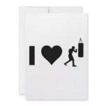 I Love Boxing invitations
