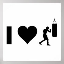 I Love Boxing Poster
