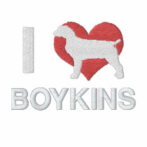 I Love Boykins Embroidered Shirt (Long Sleeve) embroidered shirts