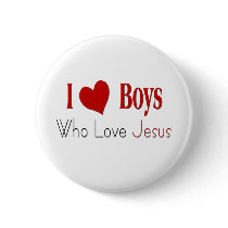 I Love Boys buttons by cooltees I Love Boys buttons