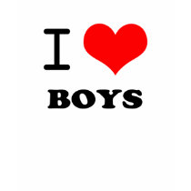 i love boys t-shirts