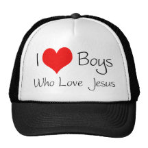 I love boys who love jesus hats