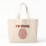 I Love Brains bags