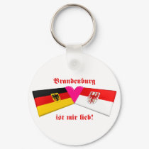 I Love Brandenburg ist mir lieb keychains by Vexillophile I Love Brandenburg ist mir lieb keychains