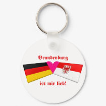 I Love Brandenburg ist mir lieb keychains by Vexillophile I Love Brandenburg ist mir lieb keychains