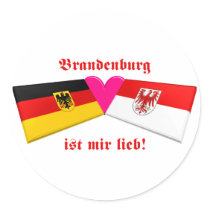 I Love Brandenburg ist mir lieb stickers