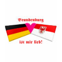 I Love Brandenburg ist mir lieb t-shirts
