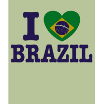I love brazil t-shirts by magarmor I love brazil t-shirts