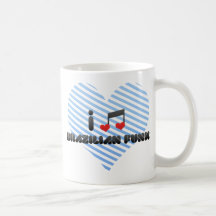 I Love Brazilian Funk Mugs