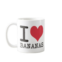 I LOVE Bread - Bacon - Bananas Products! Coffee Mugs