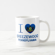I Love Breezewood, PA Mug