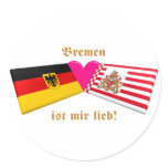I Love Bremen ist mir lieb stickers