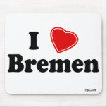 I Love Bremen Mousepad