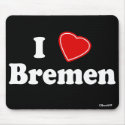 I Love Bremen mousepads by Rep_Yo_City I Love Bremen mousepads